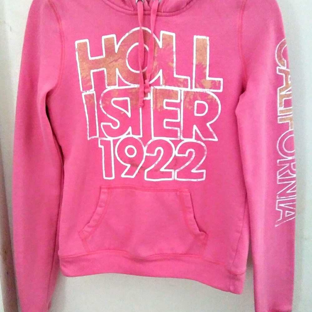 Hollister Pink Hoodie